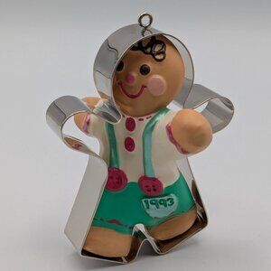 Hallmark Keepsake Ready for Fun 1993, Gingerbread Boy Christmas Ornament